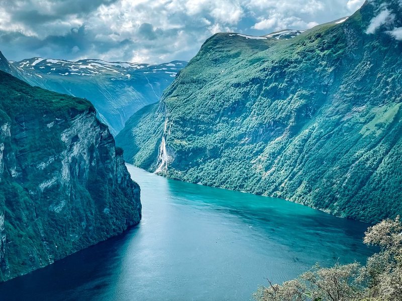 Geirangerfjord z vyhlídky